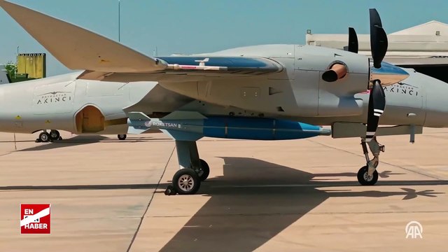 Bayraktar AKINCI'dan TEBER-83 güdüm kitiyle başarılı atış