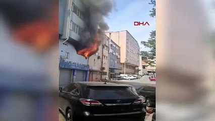 İstanbul'da iş yerinde yangın faciası: 1 ölü, 1 yaralı