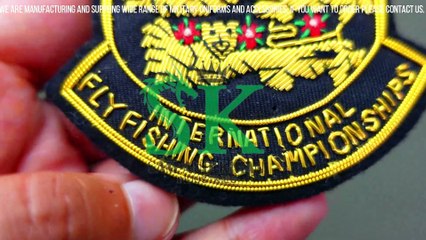 Vintage England Jacket Patch Badge, Personalized Embroidery Badges, Customised Shape Woven Patch
