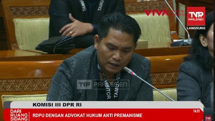 Advokat di DPR Ungkap Sosok yang Bisa Memerintah Hercules