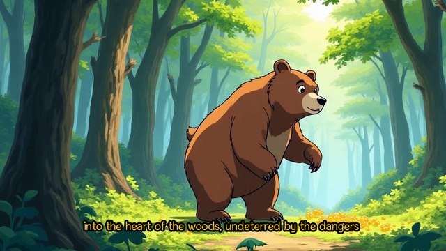 🐻 Bruno’s Adventure | Episode 1 📚 Learn English Through Story | 🗣️ Improve English Speaking Skills Everyday | 📖 Learn English
