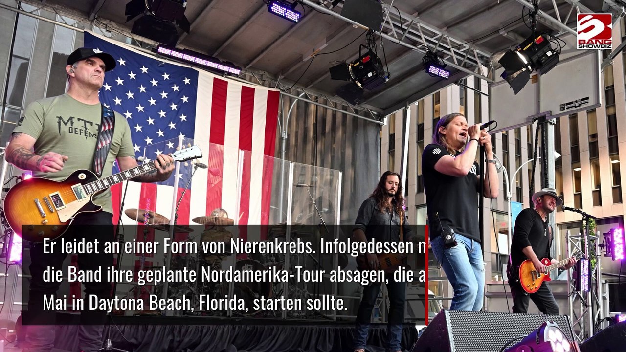 3 Doors Down-Sänger Brad Arnold: Er hat Krebs im Endstadium