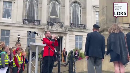 VE Day 80: Large crowd gathers in Barnsley to remember end of WWII