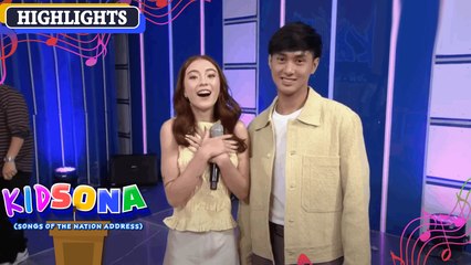 JM at Fyang, nakisali sa kulitan sa KIDSONA | Kidsona