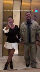 "Así suena la vida cuando estás enamorado": el acaramelado video de Icardi y "La China" tras su compromiso