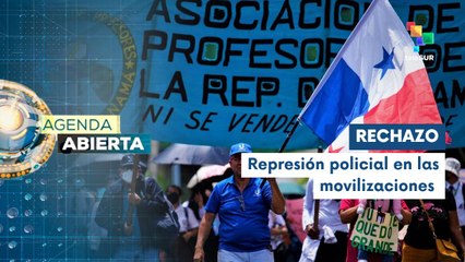 Movilizaciones en rechazo a la reforma pensional en Panamá