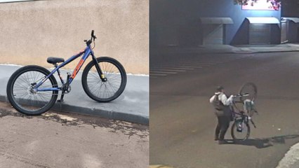 Jovem atleta pede ajuda para encontrar bicicleta em Apucarana