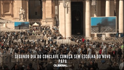 Segundo dia do conclave começa sem escolha do novo papa