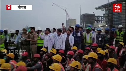 नोएडा इंटरनेशनल एयरपोर्ट पर आपातकालीन मॉक ड्रिल