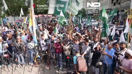 No Comment: Διαδηλώσεις στο Πακιστάν εναντίον της Ινδίας