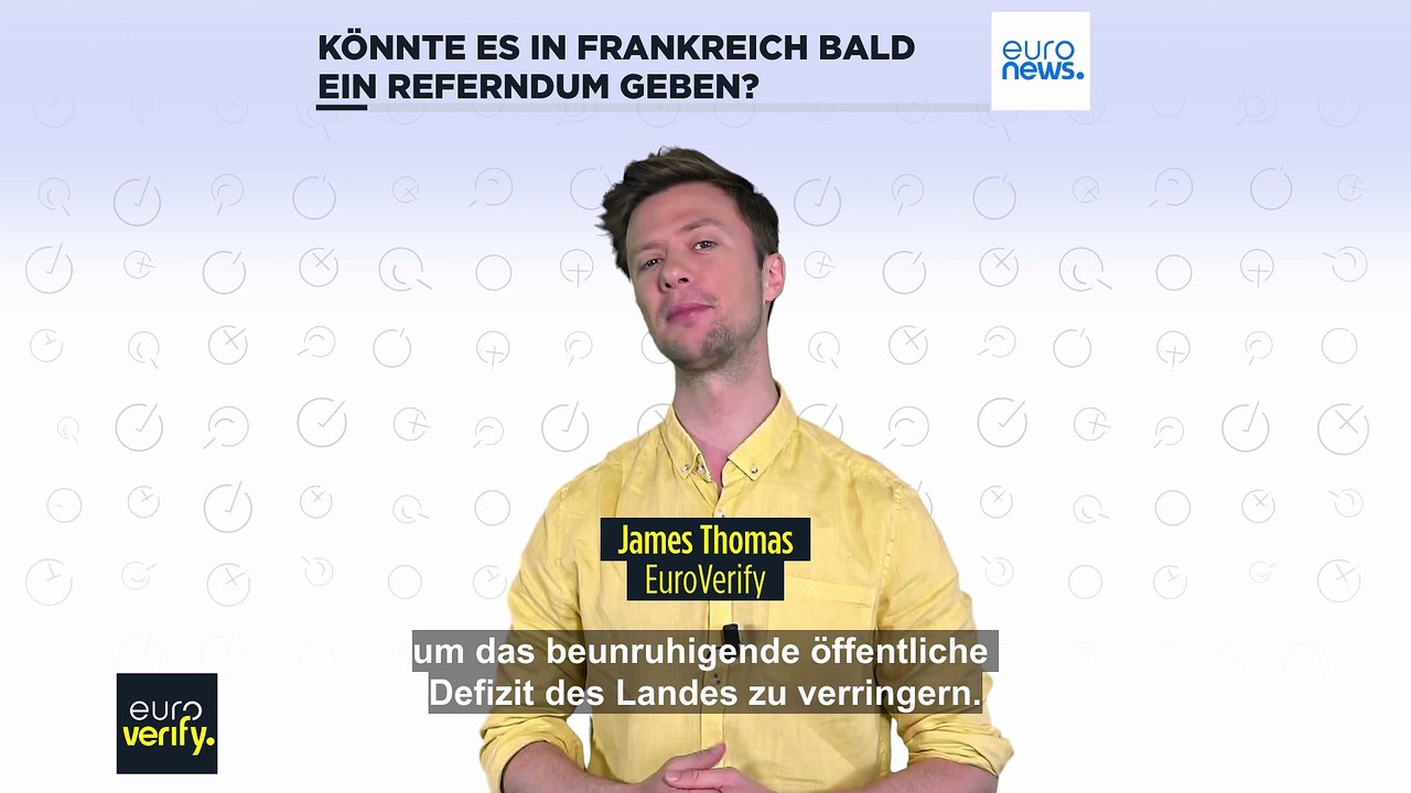 Kann Frankreichs Ministerpräsident ein Referendum über den Haushalt ansetzen?