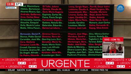 Lilita Carrió denuncia un pacto político por Ficha Limpia