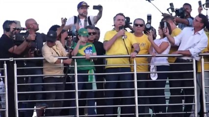 Bolsonaro encabeza un acto pidiendo amnistía para los golpistas de 2023 tras salir del hospital