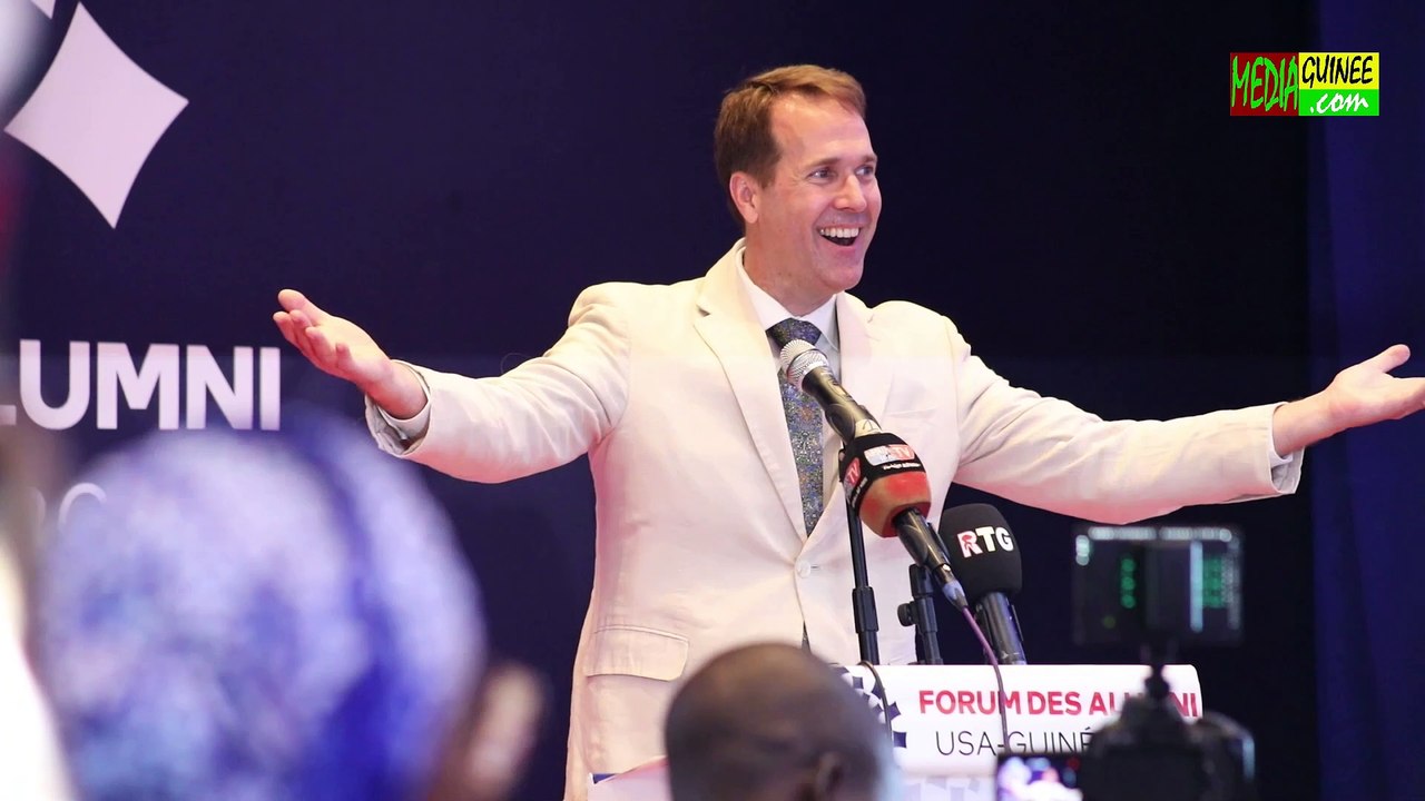 Troy Fitrell, ambassadeur des USA en Guinée au forum des Alumni : « en éducation et culture, nous avons délivré plus de 2 200 visas, soutenu 34 participants à des échanges, et accueilli plus de 10 000 visiteurs dans nos espaces américains"