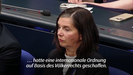 Steinmeier kritisiert "Wertebruch" der USA