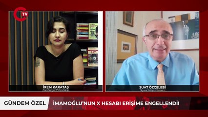 Şimdi de sosyal medyasına müdahale! Siyasal İletişimci Özçelebi “İmamoğlu ile ilgili iktidarın bir sınırı yok”