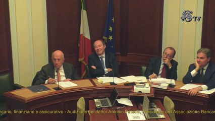 Roma - Audizione di Antonio Patuelli (08.05.25)