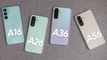 ¿Qué Samsung Galaxy A comprar? A16 vs A26 vs A36 vs A56