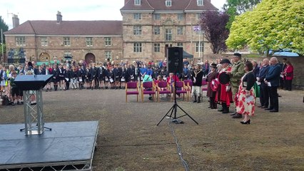 Winston Churchill speech at Monmouth
