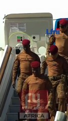 L’arrivée de Ibrahim Traoré en Russie à l’invitation de Vladimir Poutine