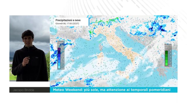 Meteo Weekend: più sole, ma attenzione ai temporali pomeridiani