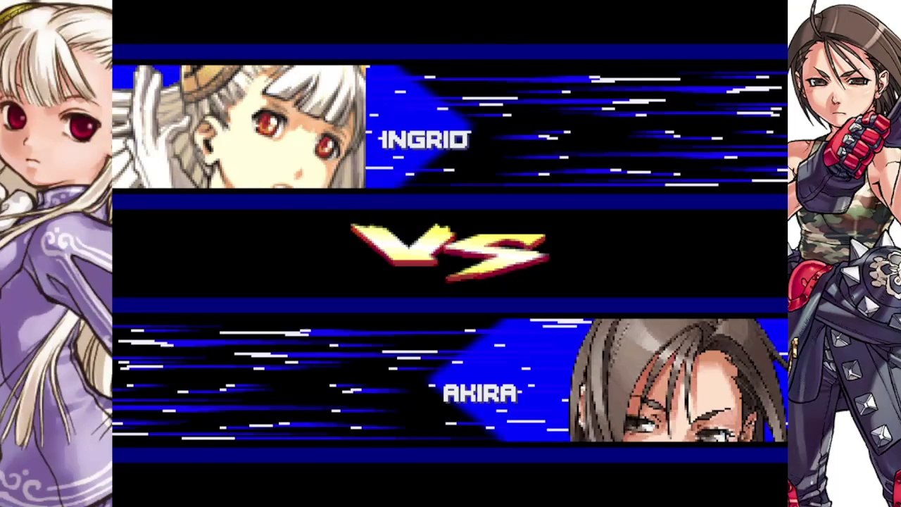 K2R2 Mugen Battle #4: Ingrid Vs. Akira Kazama