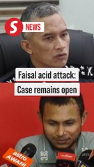 Bukit Aman: NFA status does not mean investigation closed on Faisal acid attack case