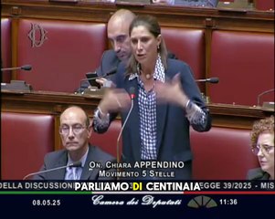Appendino - Intervento alla Camera dei Deputati (08.05.25)
