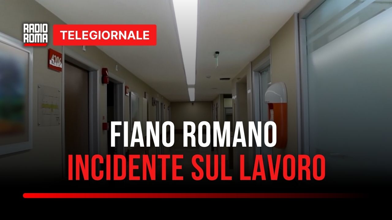 Video Morto sul lavoro, schiacciato da pedana a Fiano Romano