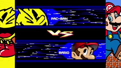 K2R2 Mugen Battle #5: Pac-Man Vs. Mario