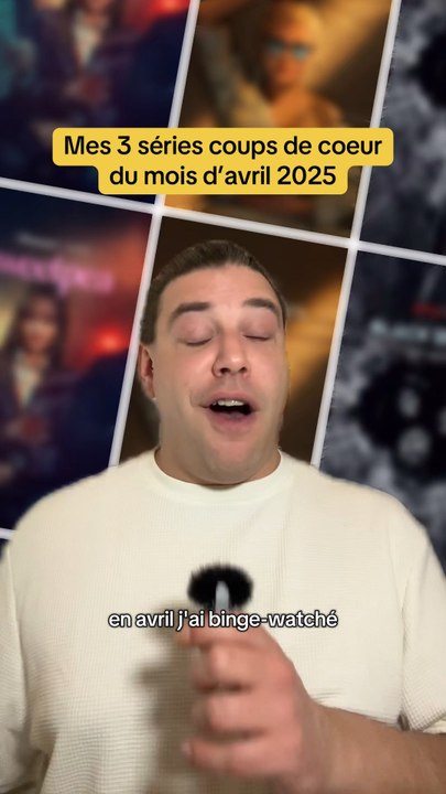 Si tu cherches une nouvelle série à regarder voici mes 3 coups de cœur du mois d’avril 2025 !