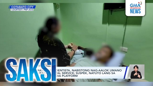 Nagpakilalang dentista, nabistong nag-aalok umano ng murang dental service; suspek, natuto lang sa isang social media platform | Saksi