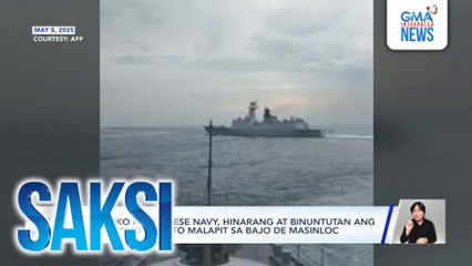 Dalawang barko ng Chinese Navy, hinarang at binuntutan ang BRP Emilio Jacinto malapit sa Bajo de Masinloc | Saksi