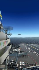 777 Attempt's To Land on an Aircraft Carrier, Simulated