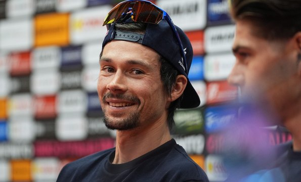 Cycling - Giro d'Italia 2025 - Primoz Roglic : Interesting to race against my former teammate Wout van Aert...
