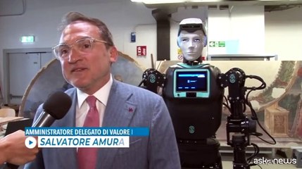 Alla Scuola di Restauro di Botticino arriva un robot umanoide