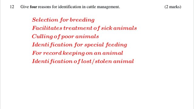 KCSE paper 2 revision #2012 agriculture questions and answers #agribusiness #exams #grades