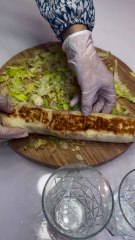 اطيب سندويش شاورما في البيت