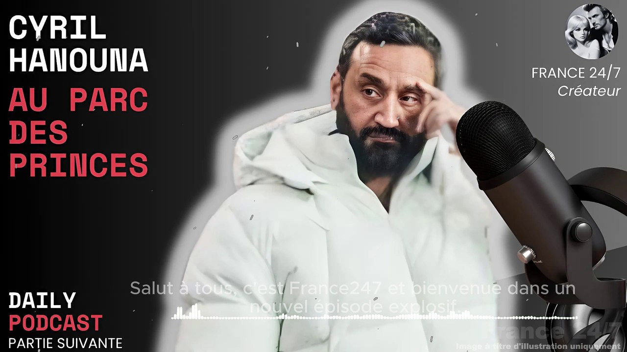 Cyril Hanouna au Parc des Princes
