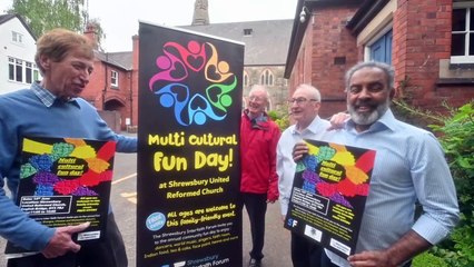 Interfaith Shrewsbury getting ready for a free family fun day.