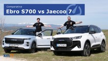 Ebro S700 vs Jaecoo 7: duelo entre «hermanos» en el segmento más competido del mercado.