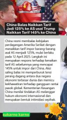China resmi membalas kebijakan perdagangan Amerika Serikat #news