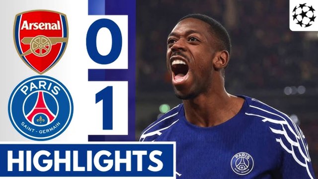 PSG - Arsenal 2-1 Le Résumé | Ligue des Champions 2024/25 | Psg Arsenal