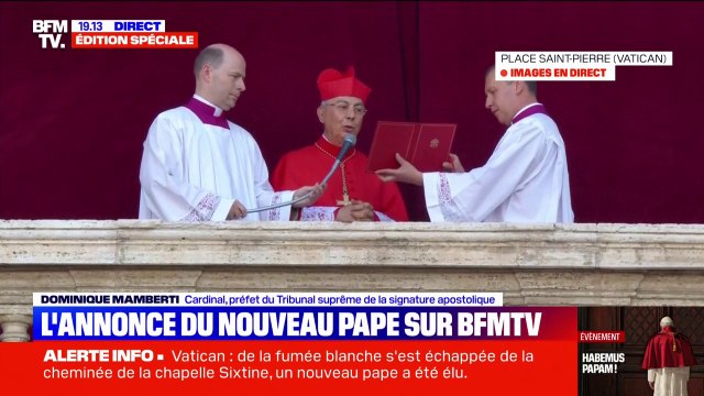 Vatican: l'Américain Robert Francis Prevost, 69 ans, devient le 267e pape