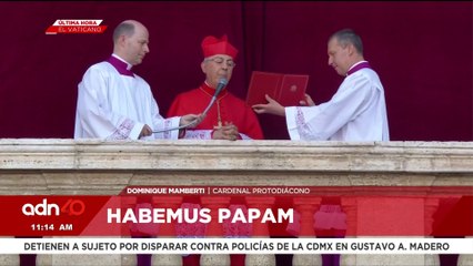 🚨¡Última Hora! El Cardenal Robert Francis Prevost será conocido como el papa Leon XIV