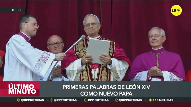 Leon XIV, cardenal Robert Prevost, envió un mensaje al Perú
