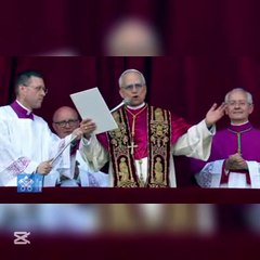 PRIMER MENSAJE DEL PAPA LEÓN XIV