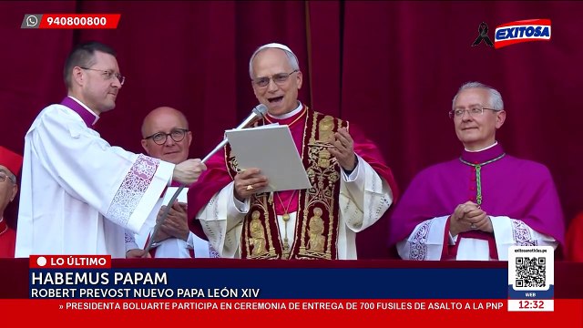 Robert Prevost saluda al Perú tras ser elegido papa: Un saludo a mi querida diócesis de Chiclayo
