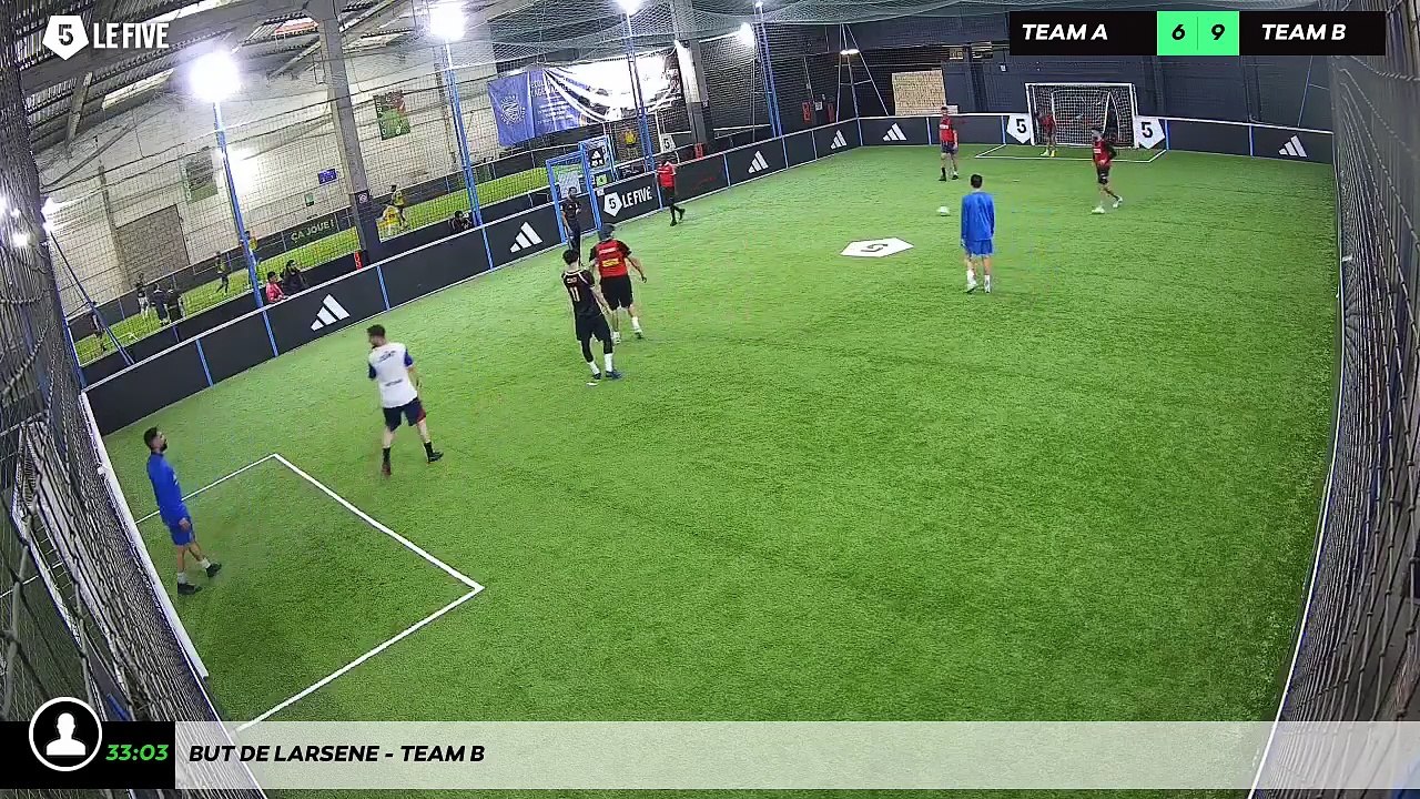 But de Larsene - Team B