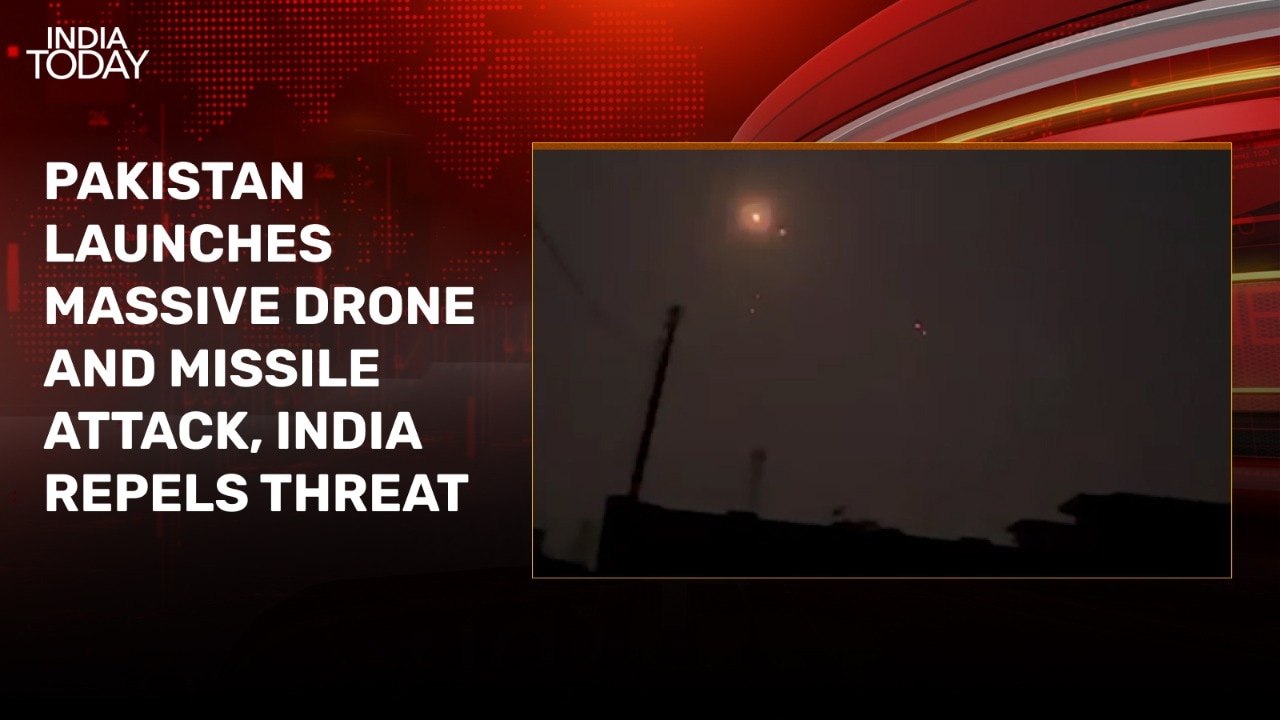 Pakistan attacks Jammu airport, India shoots down Pak missiles, 3 jets